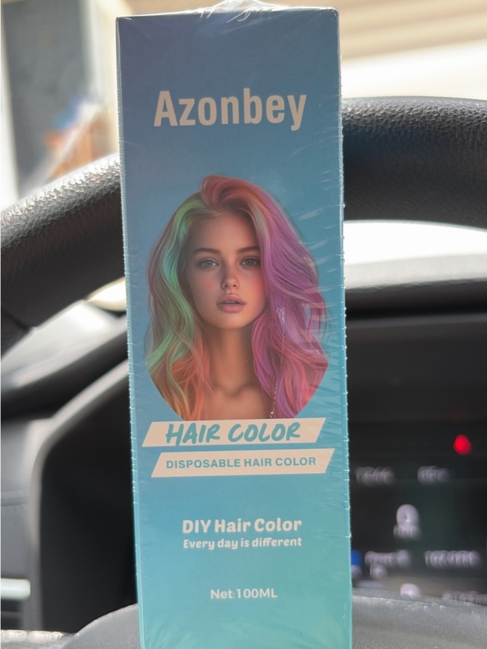 Disposable DIY Hair Color — Orange Red